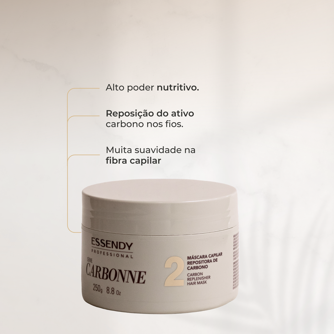 Máscara Repositora De Carbonne 250ml