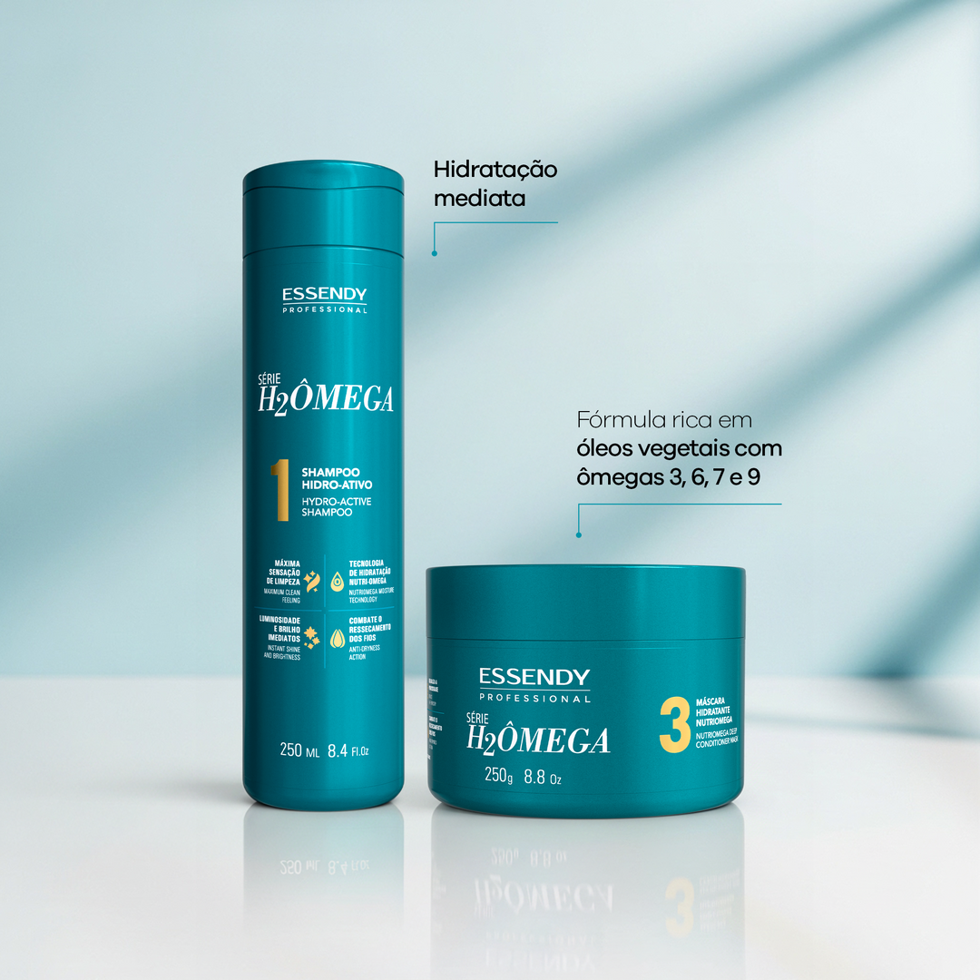 Kit H2Ômega - Shampoo e Máscara (2 itens)