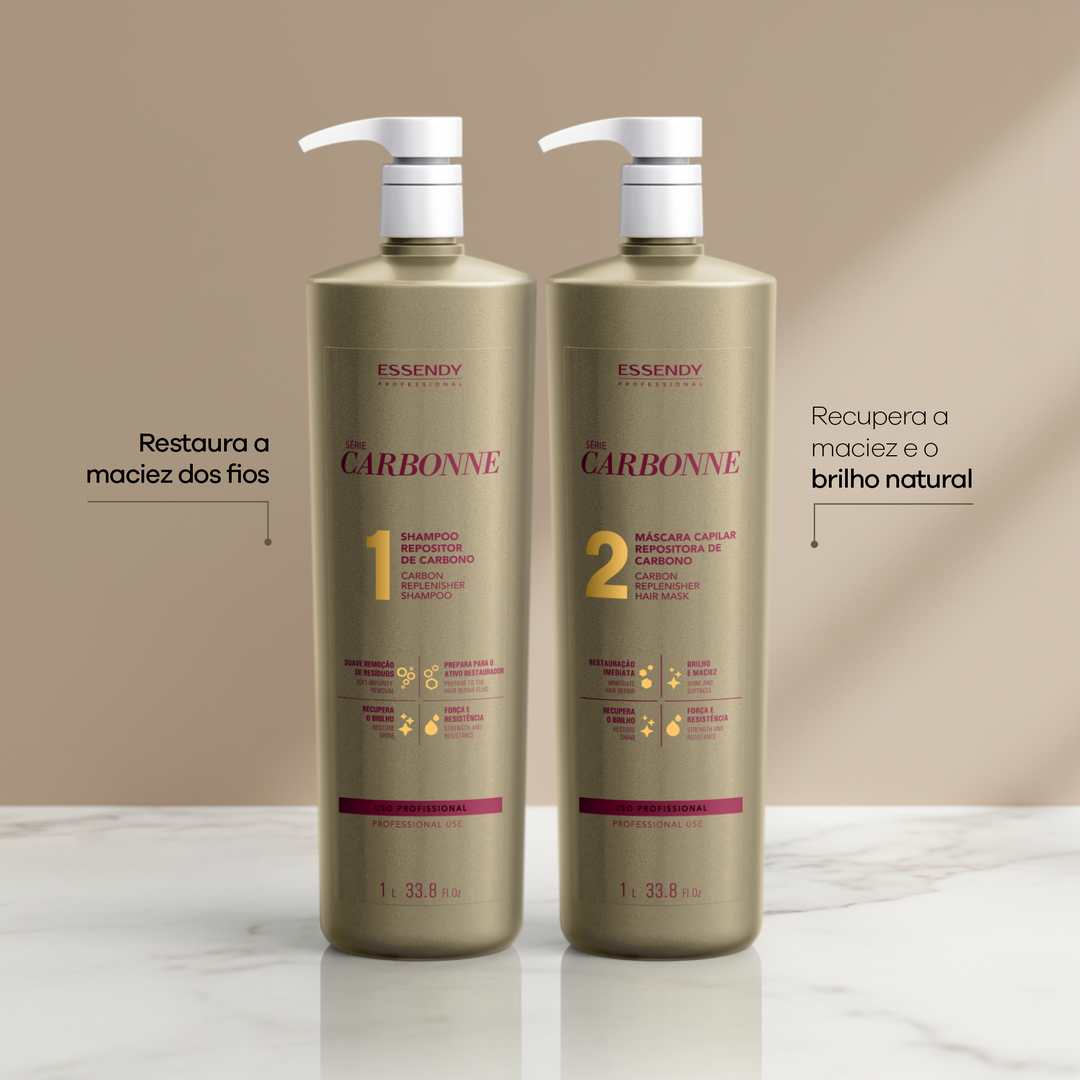 Super Kit Carbonne - Shampoo e Máscara 1L (2 itens)