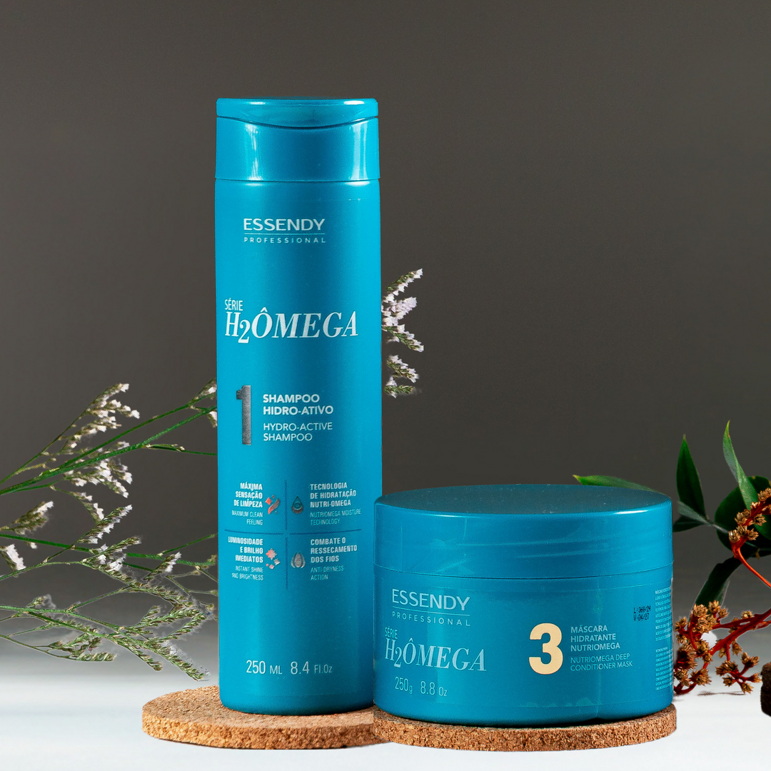 Kit H2Ômega - Shampoo e Máscara (2 itens)