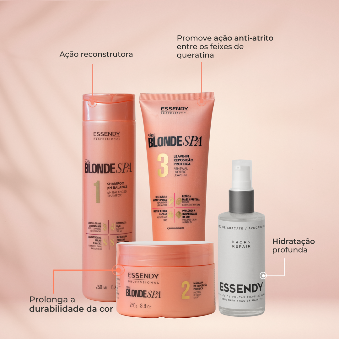 Kit Completo Blonde SPA + Drops Repair 60ml