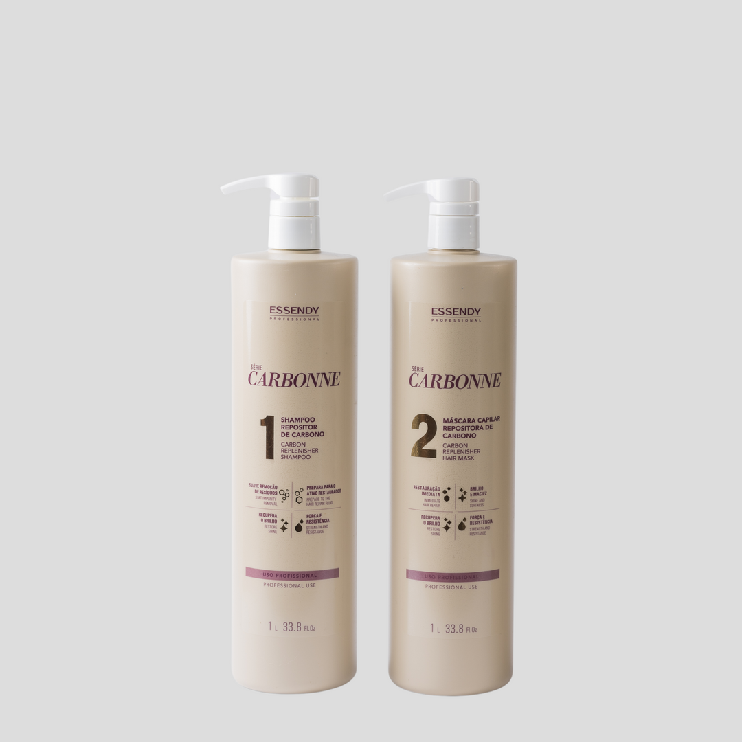 Kit Carbonne Shampoo E Máscara 1L