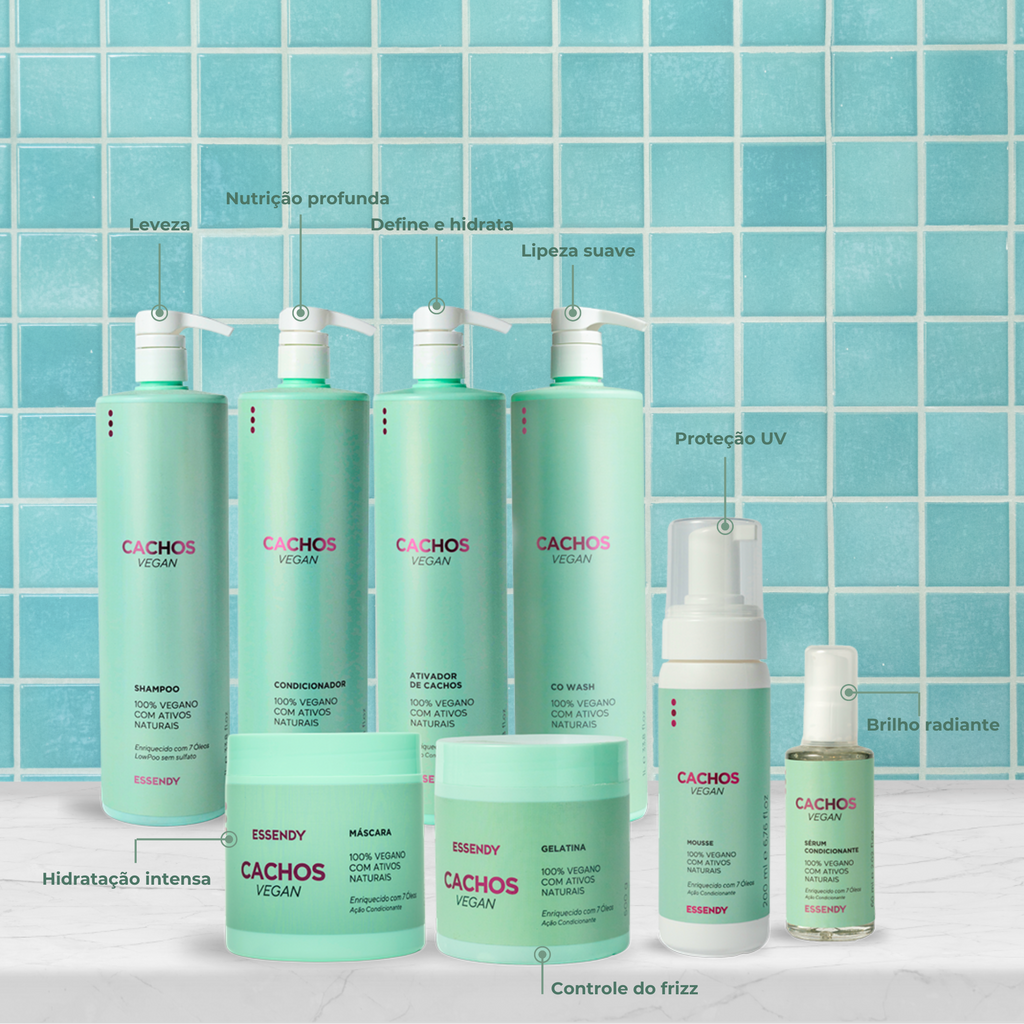 Super Kit Completo Cachos Vegan (9 itens)
