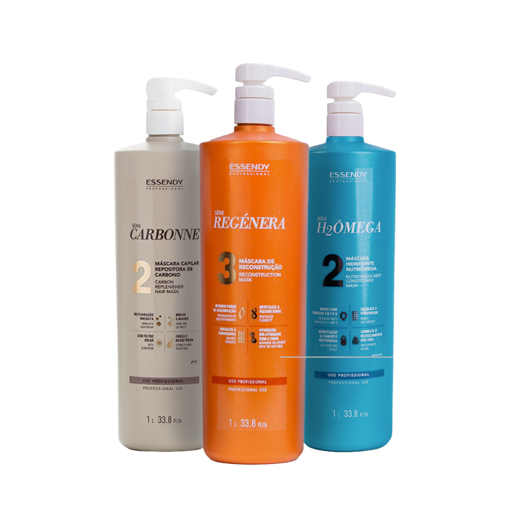 Kit Essendy Cronograma Capilar 1L