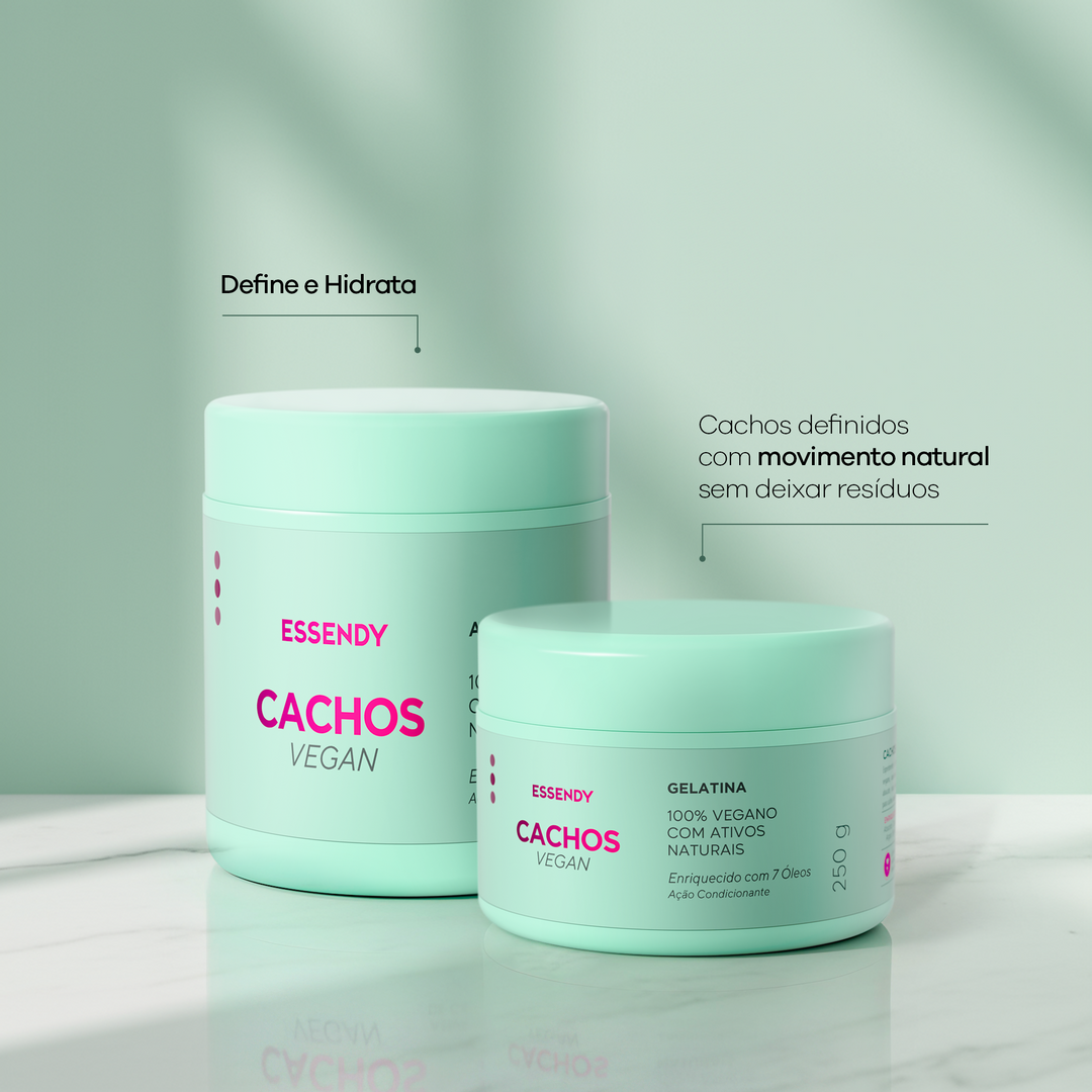 Kit Cachos Vegan - Gelatina e Ativador (2 itens)