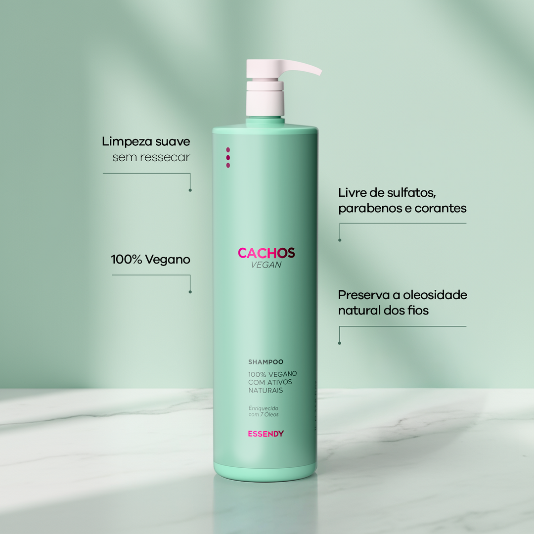 Shampoo Cachos Vegan 1L